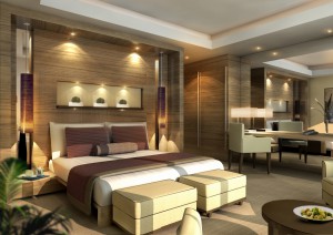 j w marriott marquis int-typical bedroom (c)emirates airline